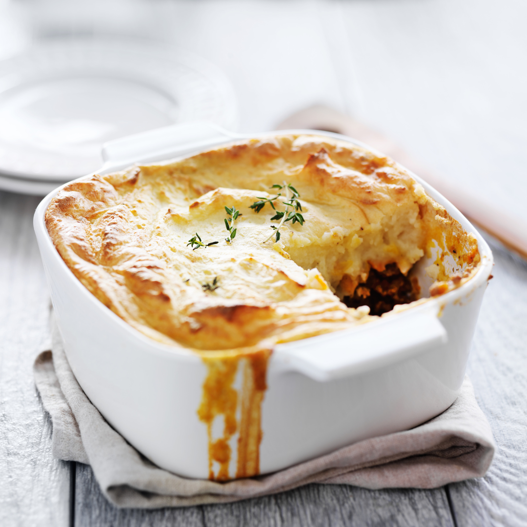 dish of shepherds pie