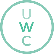 Green letter W as central feature in a circular logo, reflecting WeNatal brand's focus on prenatal supplements and wellness products.