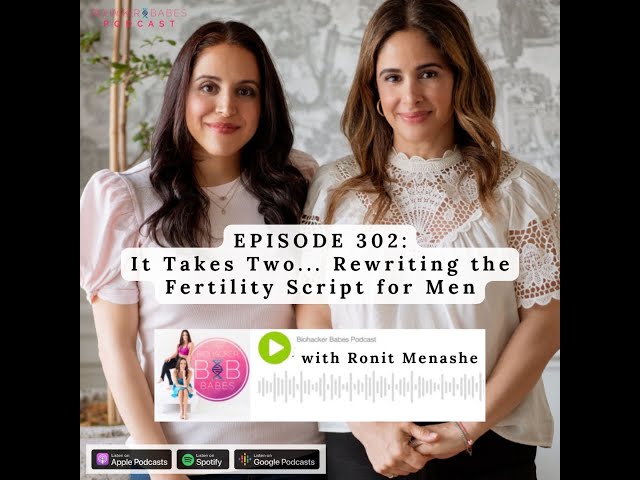 Rewriting the Fertility Script for Men with Ronit Menashe, Co-Founder of WeNatal
