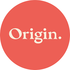 Circular red logo with white text, representing WeNatal, a store offering prenatal vitamins and wellness supplements.