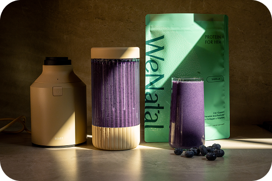 Blueberry Cauliflower Smoothie