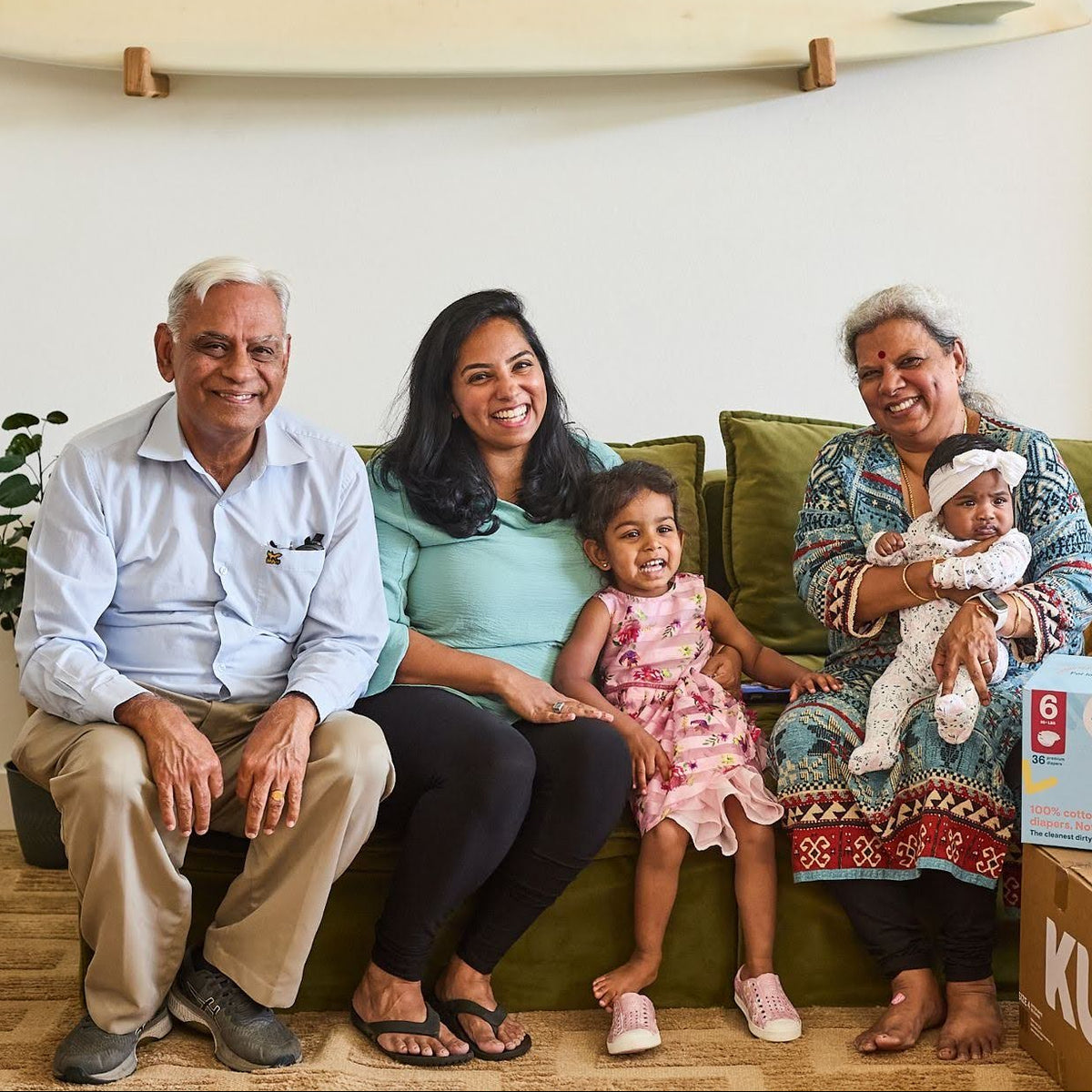Amrita Saigal Family