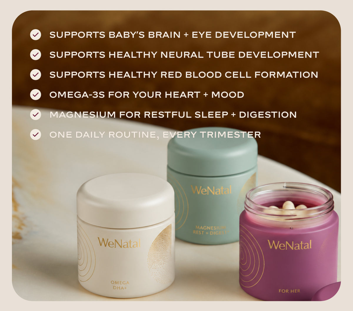 Every Trimester Full Support Welcome Kit