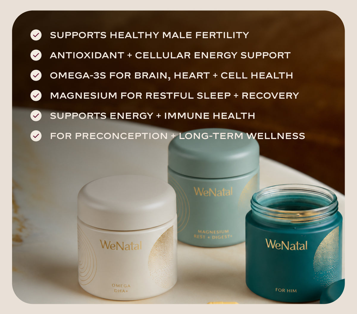 For Him Full Support Welcome Kit