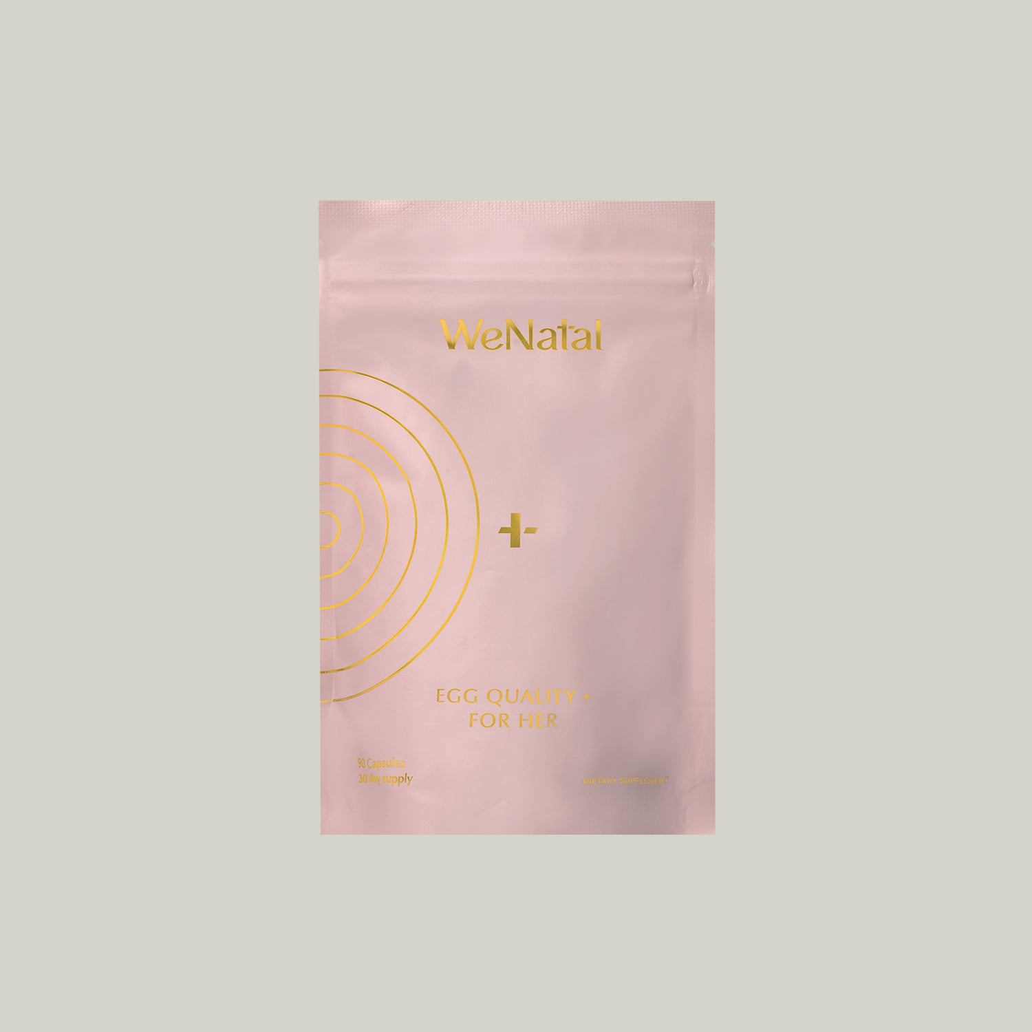 Vitamin supplements pouch for WeNatal Egg Quality +