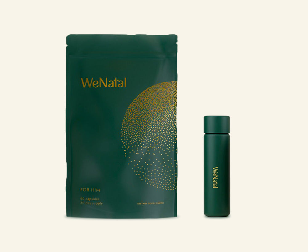 WeNatal For Him (Refill) + Travel Vial