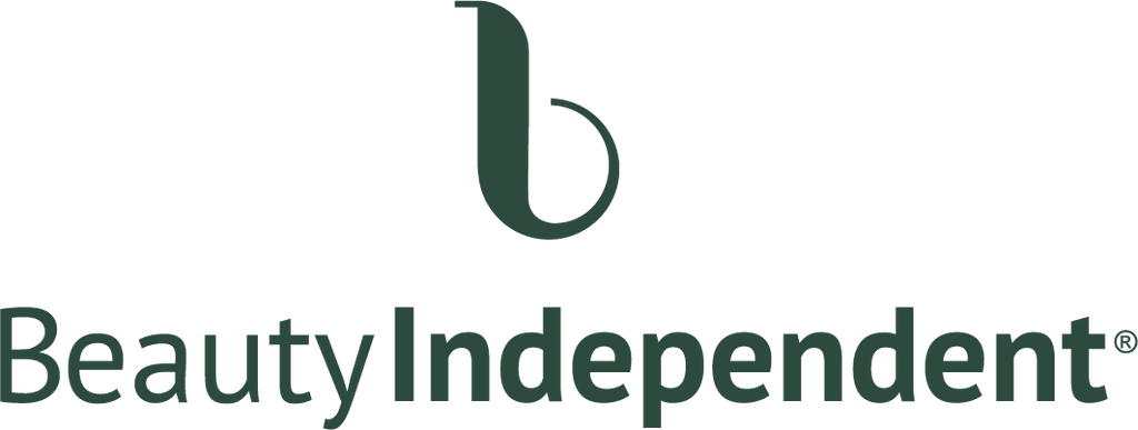 beauty independent logo in white background