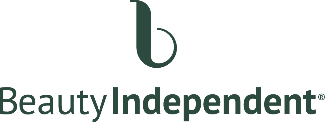 beauty independent logo in white background