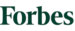 Forbes logo in green text on a white background
