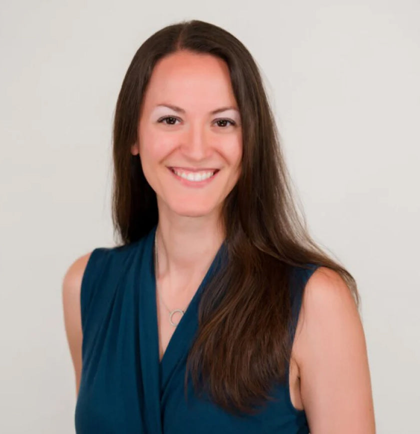 woman headshot in white background
