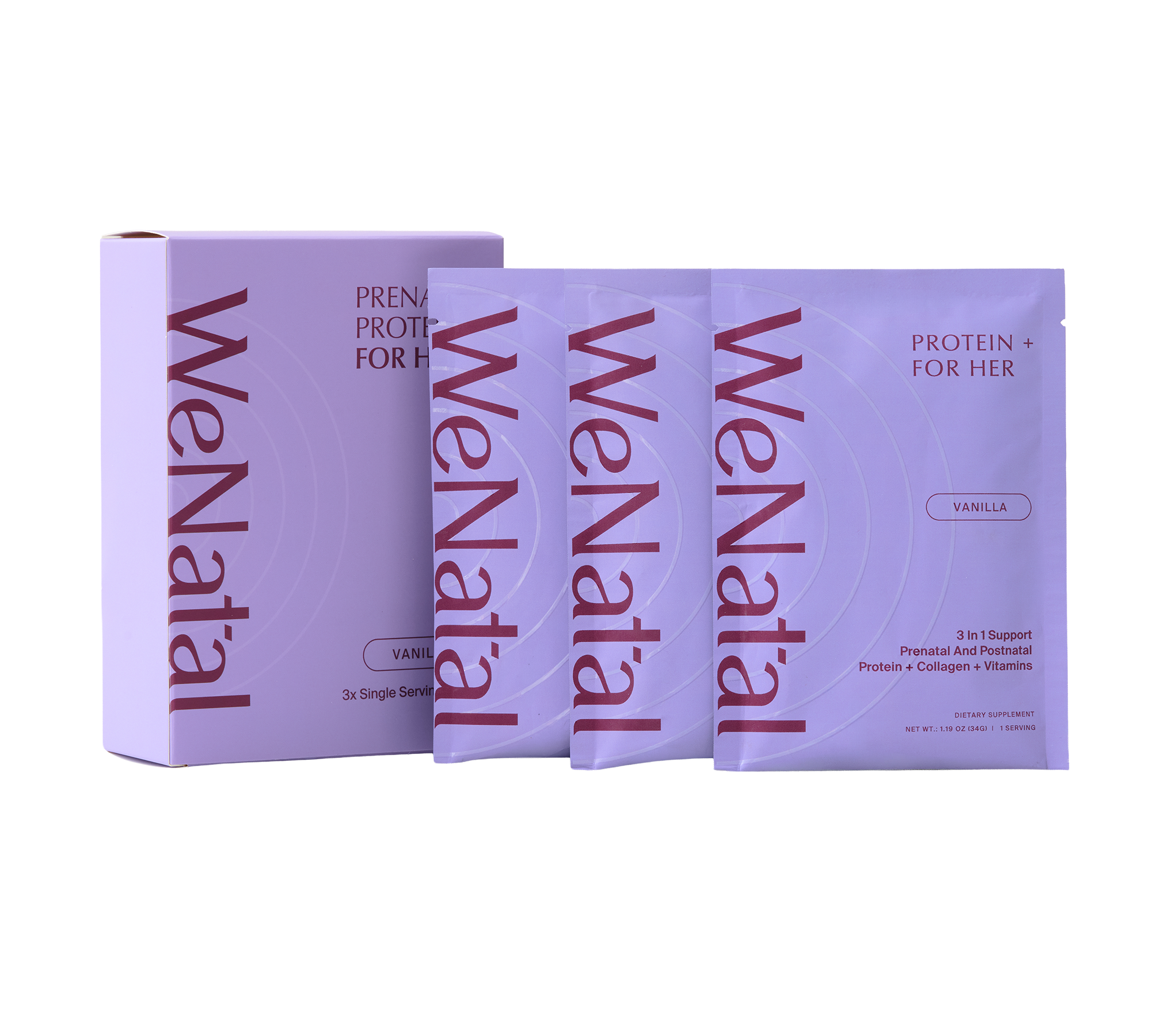 Prenatal Protein+ For Her 3 Day Starter Pack
