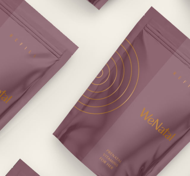 WeNatal For Her refill pouch